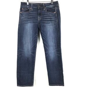 American Eagle Boy Fit Crop Jeans Size 0 Women
